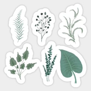 Foliage Pattern Sticker